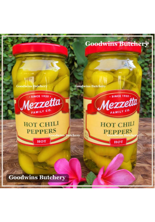 Pickle chili HOT CHILI PEPPERS Mezzetta USA 16fl.oz 473ml